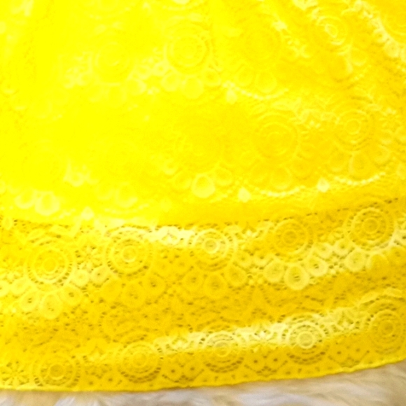 LulaRoe Lola Lace A line Midi Skirt-#0029 - Picture 7 of 8